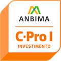Selo da certificação profissional ANBIMA C-Pro I