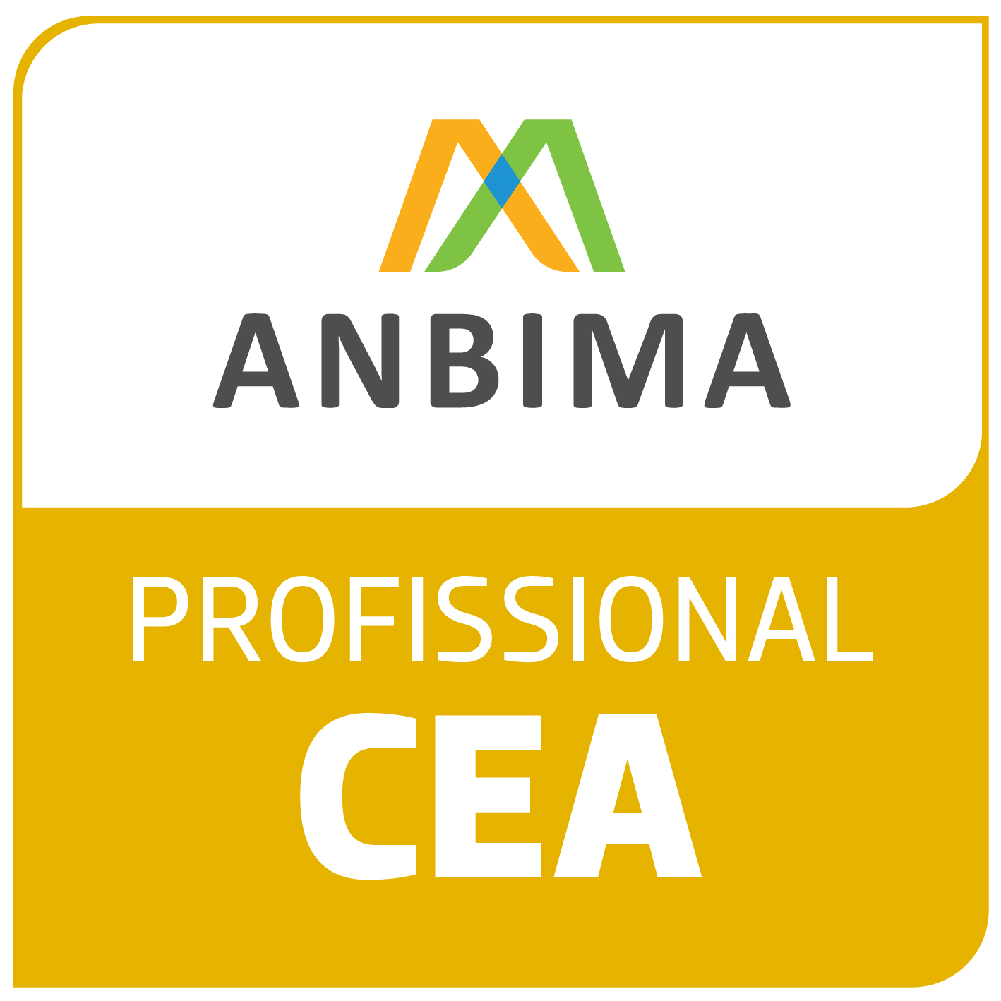 Selo CEA - Certificação de Especialista em Investimentos Anbima